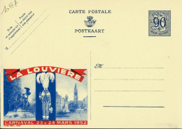 Publibel Neuve N° 1087 ( LA LOUVIERE - Carnaval 23 Et 24 Mars 1952 - Gilles ) - Publibels