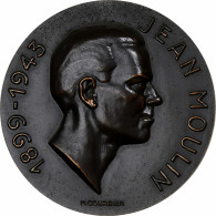 France, Médaille, Jean Moulin, Organisateur De La Résistance, Bronze - Altri & Non Classificati