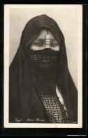 AK Egypt, Native Woman, Verschleierte Ägypterin  - Unclassified