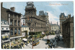 LIVERPOOL - CHURCH STREET, HENRY MILES / PENAYBRIDGE CDS POSTMARK / SALISBURY, MILFORD HILL, FORNCETT (LEYS) - Liverpool