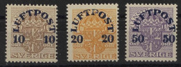 Schweden, 1920, 138-40 X, Postfrisch - Andere & Zonder Classificatie