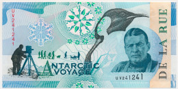 DE LA RUE SPECIMEN TEST NOTE ANTARCTIC VOYAGE PENGUIN BIRD FROG BUTTERFLY UNC - Altri & Non Classificati