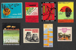 Portugal 12 Autocollant Politique C. 1976 Reforma Agrária Réforme Agraire Land Reform 12 Political Sticker - Pegatinas