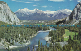 R036507 Canadian Rockies. The Bow Valley And Bow River. 1969 - Welt