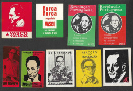 Portugal 9 Autocollant Politique C. 1975 Vasco Gonçalves Premier Ministre Aprés Revolution Political Sticker - Pegatinas