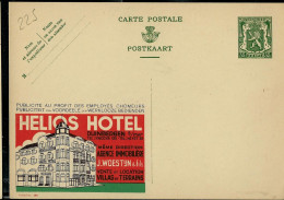 Publibel Neuve N° 225 ( HELIOS HOTEL - Duinbergen Sur Mer  ) - Werbepostkarten