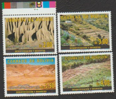 2006 Bolivia Deserts & Desertification MNH Scott 1289 - 1292 - Bolivien