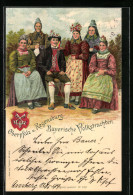 Künstler-AK Regensburg, Oberpfalz Und Regensburg, Bayerische Trachten  - Costumes