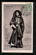 AK Maltese Lady, Europäerin In Tracht  - Unclassified