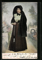 AK Maltese Lady, Europäerin In Tracht  - Unclassified