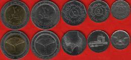 Yemen Set Of 5 Coins: 1 - 20 Rials 1993-2009 UNC - Yémen