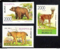 2590  Bears - Felins - Deers - Belarus Yv 112-16 - MNH - 1,65 . (6) - Bears