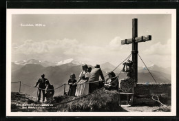 AK Gipfelkreuz Am Hüttekogel Bei Badgastein  - Otros & Sin Clasificación