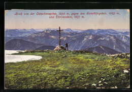 AK Gipfelkreuz Auf Der Oetscherspitze Mit Scheiblingstein Und Dürrenstein  - Otros & Sin Clasificación