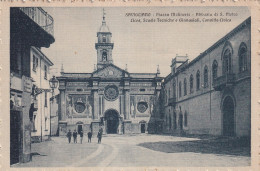 Savigliano Piazza Molineris Abbazia Di San Pietro - Autres & Non Classés