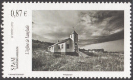 F-EX50319 SAINT PIERRE ET MIQUELON MNH 2012 ART PHOTO LANGLADE CHURCH.  - Unused Stamps