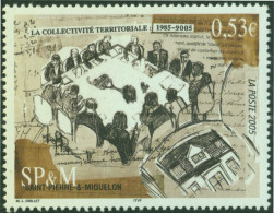 F-EX50329 SAINT PIERRE ET MIQUELON MNH 2005 ART PAINTING.  - Nuovi