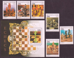 F-EX49816 GUINEA GUINEE MNH 1997 HISTORY OF CHESS AJEDREZ.  - Schach