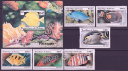 F-EX49819 GUINEE GUINEA MNH 1997 MARINE WILDLIFE PECES FISH REEF CORAL.  - Vissen