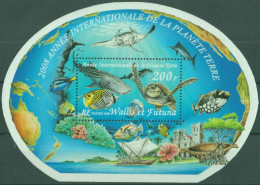 F-EX50380 WALLIS ET FUTUNA MNH 2008 MARINE WILDLIFE TURTLE FISH REEF CORAL.  - Tartarughe