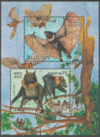 F-EX50375 MAYOTTE MNH 2001 FAUNA WILDLIFE BAT MURCIELAGOS.  - Rodents