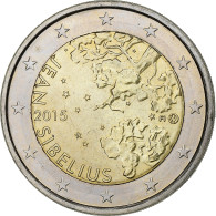 Finlande, 2 Euro, Jean Sibelius, 2015, SPL, Bi-Metallic - Finlande