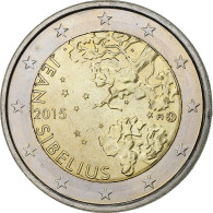 Finlande, 2 Euro, Jean Sibelius, 2015, SPL, Bi-Metallic - Finlandia