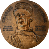 France, Médaille, Charles De Gaulle, Compagnon De La Libération, 1990, SPL - Altri & Non Classificati