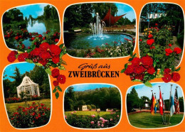 73944101 Zweibruecken_Pfalz Rosengarten Motive - Zweibruecken