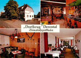 73944011 Derental Gasthaus Pension Zum Dorfkrug Bundeskegelbahn - Otros & Sin Clasificación
