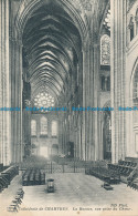 R036823 Cathedrale De Chartres. La Rosace Vue Prise Du Choeur. ND. No 721 - Welt