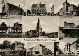 73943890 Bocholt_Westfalen Kirche Rathaus Gymnasium Schuetzenhaus Lyzeum Aabruec - Bocholt