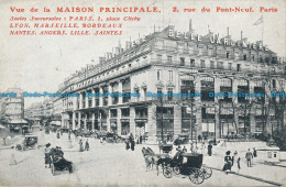 R036852 Vue De La Maison Principale. Rue Du Pont Neuf. Paris - Monde