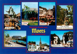 73943885 Moers_Moers_NRW Am Neumarkt Denkmal Schloss Altmarkt Luise Henriette Ku - Autres & Non Classés