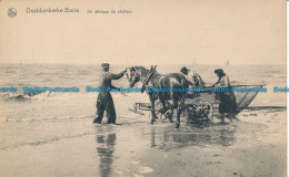 R036853 Oostduinkerke Bains. Un Attelage De Pecheur. Bencit Debouck. Nels - Monde