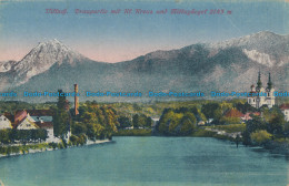 R037774 Villach. Draupartie Mit Hl. Kreuz Und Mittagkogel 2143 M. Albin Sussitz - Mondo