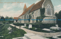 R037141 West Lavington Church. Midhurst. Valentine. 1908 - Mondo