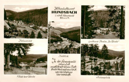 73902445 Hundsbach Forbach Schwarzwald Gasthof Pension Zur Forelle Panorama Kirc - Sonstige & Ohne Zuordnung