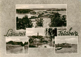 73902351 Feldberg Mecklenburg Blick Vom Huettenberg Seerosen Kanal Hausseepartie - Sonstige & Ohne Zuordnung