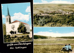 73864016 Denkingen Wuerttemberg Kirche Panorama Segelflugplatz Denkingen Wuertte - Autres & Non Classés