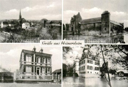 73863978 Heimerzheim Teilansicht Romanische Burg Muettererholugsheim Burg Kriegs - Altri & Non Classificati