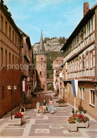 73863962 Karlstadt Main Maintor Mit Blick Auf Die Ruine Karlsburg Karlstadt Main - Karlstadt