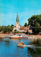 73863930 Holzminden Weser Kirche Ausflugsdampfer Holzminden Weser - Holzminden