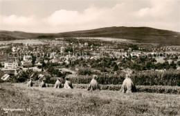 73830087 Koenigshofen Niedernhausen Panorama Blick Ueber Felder Koenigshofen Nie - Sonstige & Ohne Zuordnung