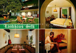 73796216 Grossgmain Landhaus Selk Gaststube Zimmer Sauna Grossgmain - Bad Reichenhall