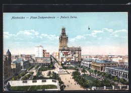AK Montevideo, Plaza Independencia, Palacio Salvo  - Uruguay
