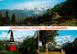 73795981 Gablonzerhaus 3004m Dachstein AT Panorama Gosaukammbahn Blick Von Der Z - Autres & Non Classés