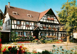 73795769 Sasbachwalden Gasthof Pension Engel Fachwerkhaus Sasbachwalden - Sonstige & Ohne Zuordnung