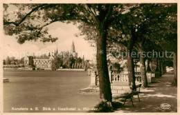 73795571 Konstanz Bodensee Uferpromenade Blick Auf Inselhotel Und Muenster Konst - Konstanz