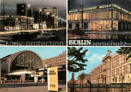 73251289 Berlin Karl Marx Allee Restaurant Moskau Bahnhof Alexanderplatz Sitz De - Other & Unclassified